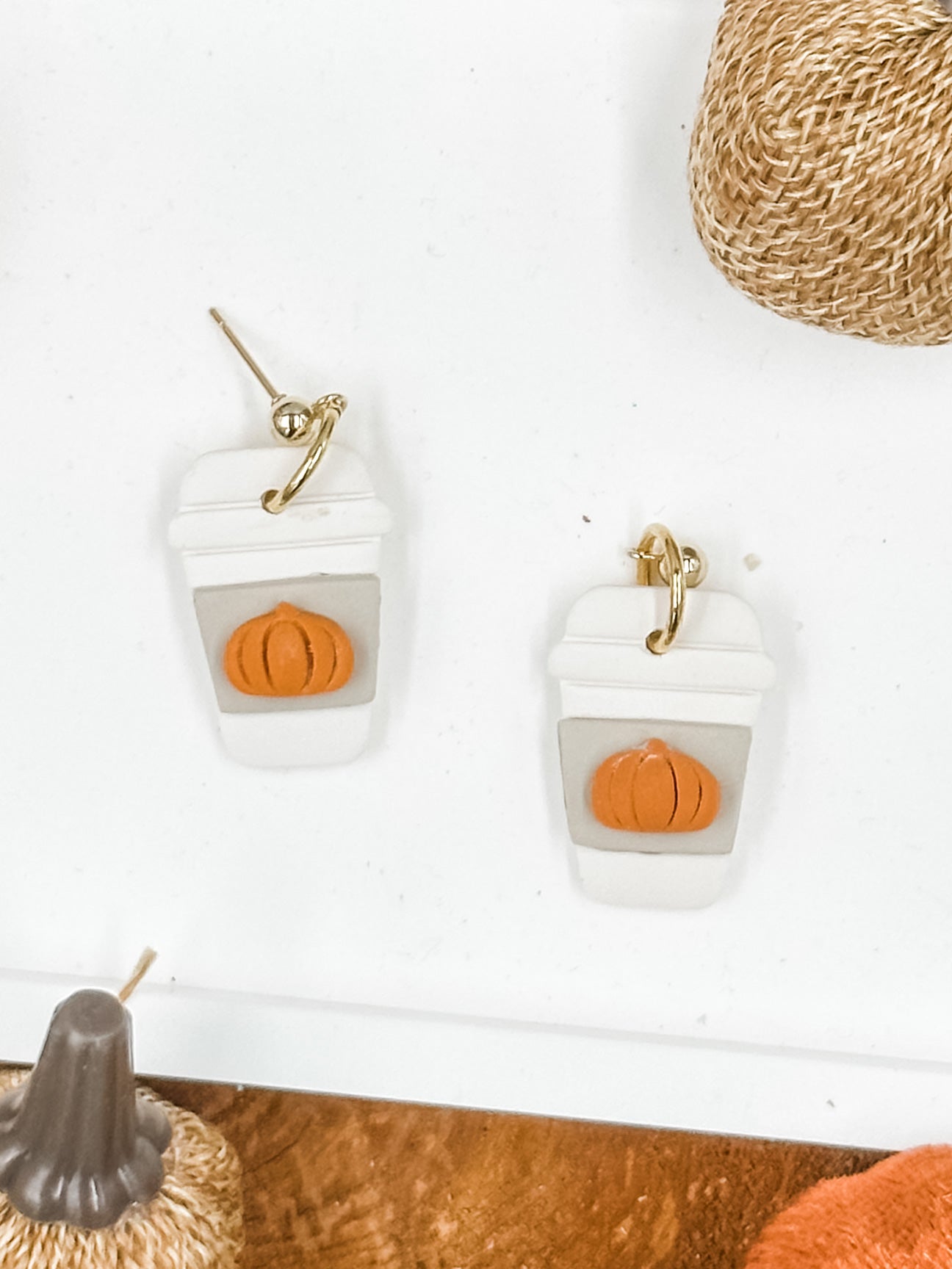 Pumpkin Spice Earrings